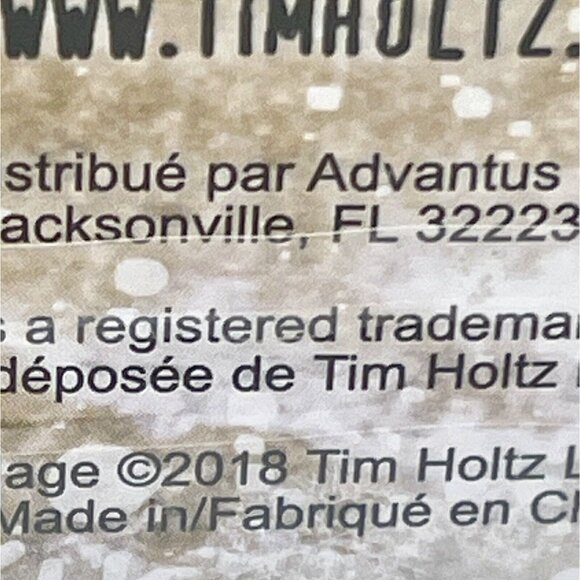 Tim Holtz CHRISTMAS Idea-ology 2018 VIGNETTE BOX TOPS Holiday RARE W/ Bonus Gift - Picture 8 of 13